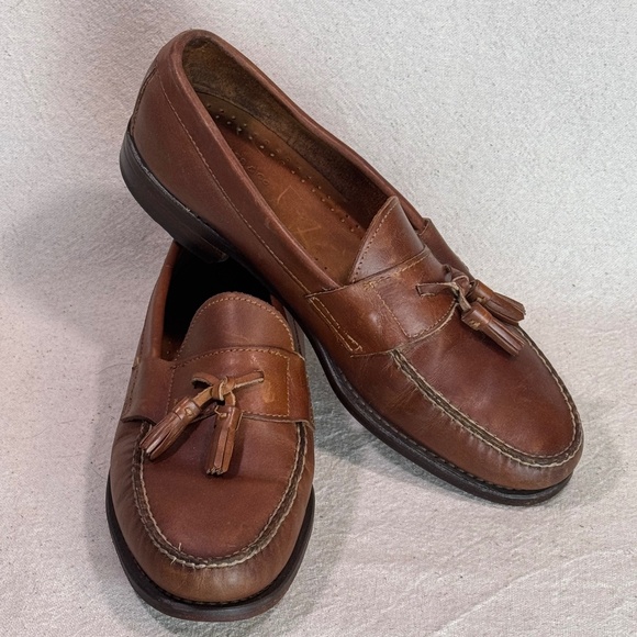 Vintage G.H. Bass & Co. Tassel Weejuns Mens Size 10D - Picture 5 of 15